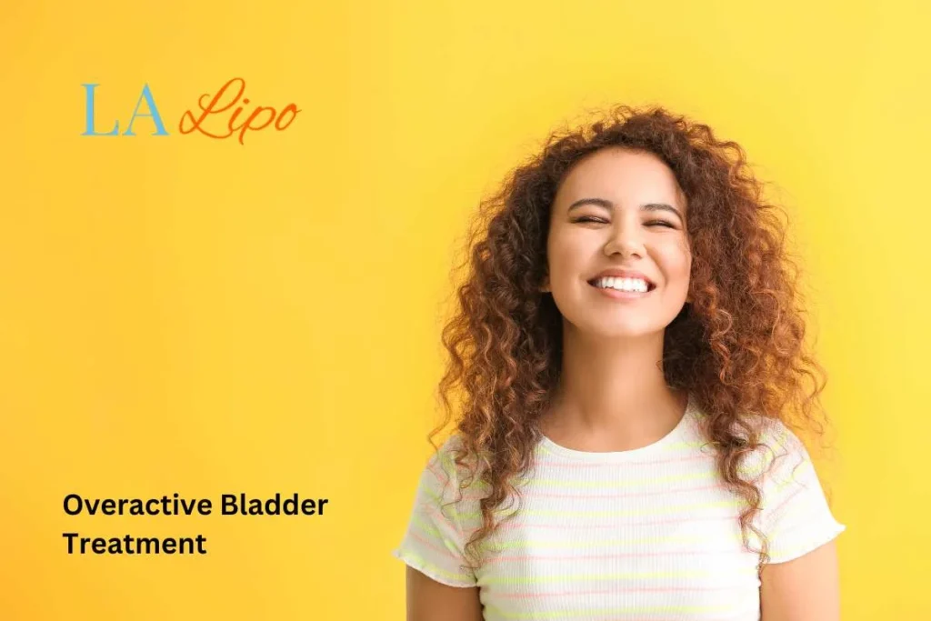 woman smiling about overactive bladder treatment Chandler's Ford solutions